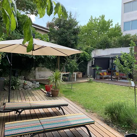 Superbe T3- Two Bedrooms Appartment With Garden And Petanque! Perfect Spot! Bordeaux Exterior photo